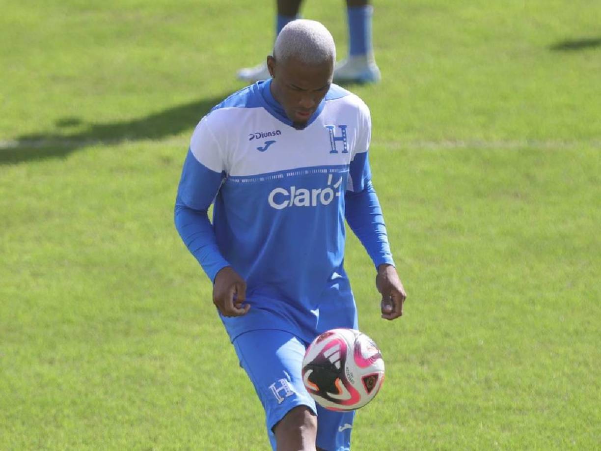 La Selección de Honduras realizó este lunes su último entrenamiento en el estadio Morazán.