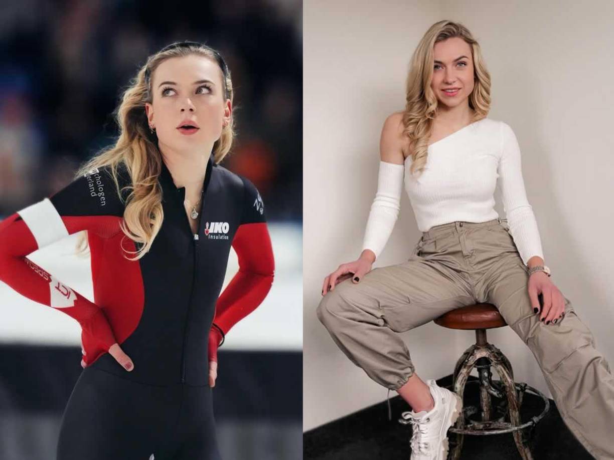 Está en pareja desde 2019 con el patinador Kjeld Nuis.