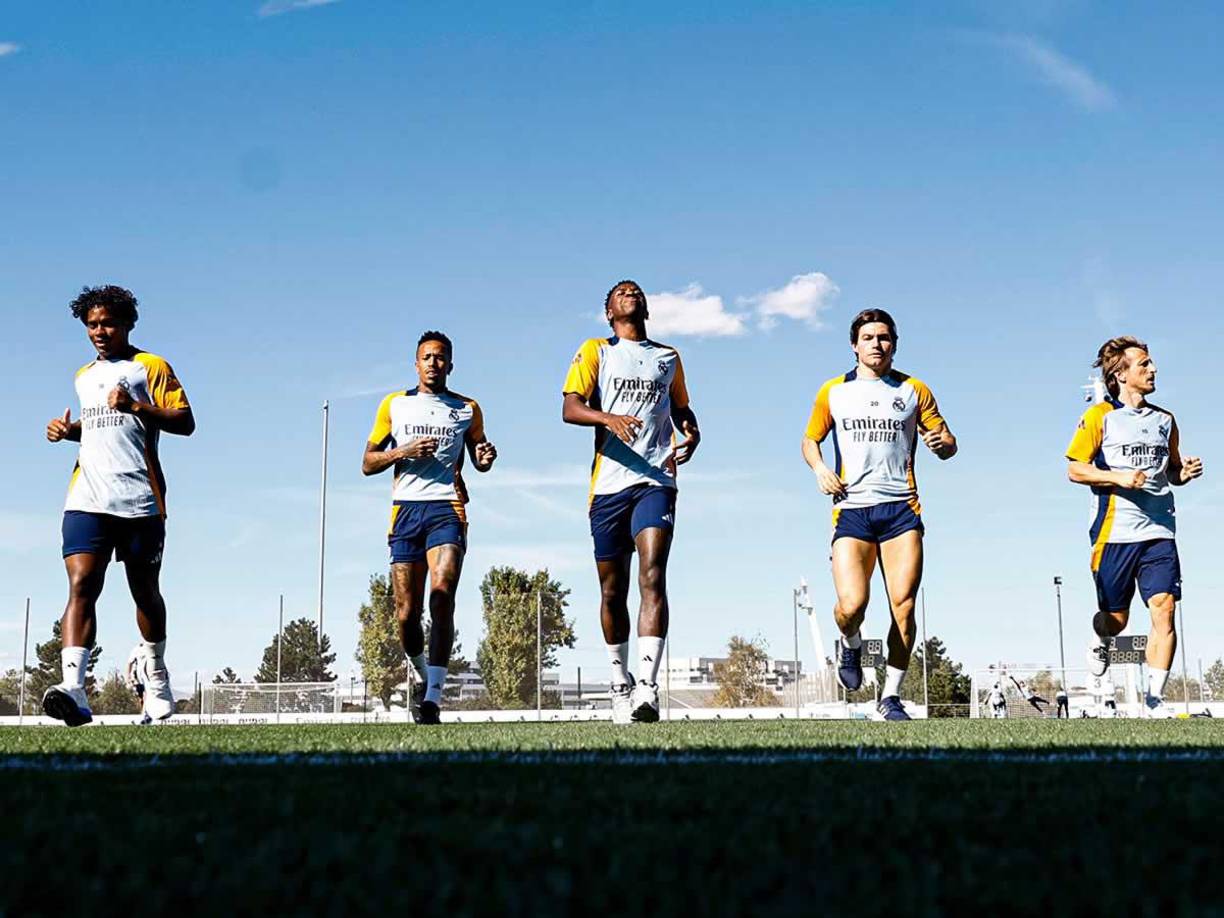 El Real Madrid ha preparado en Valdebebas en los últimos días su enfrentamiento contra el FC Barcelona.