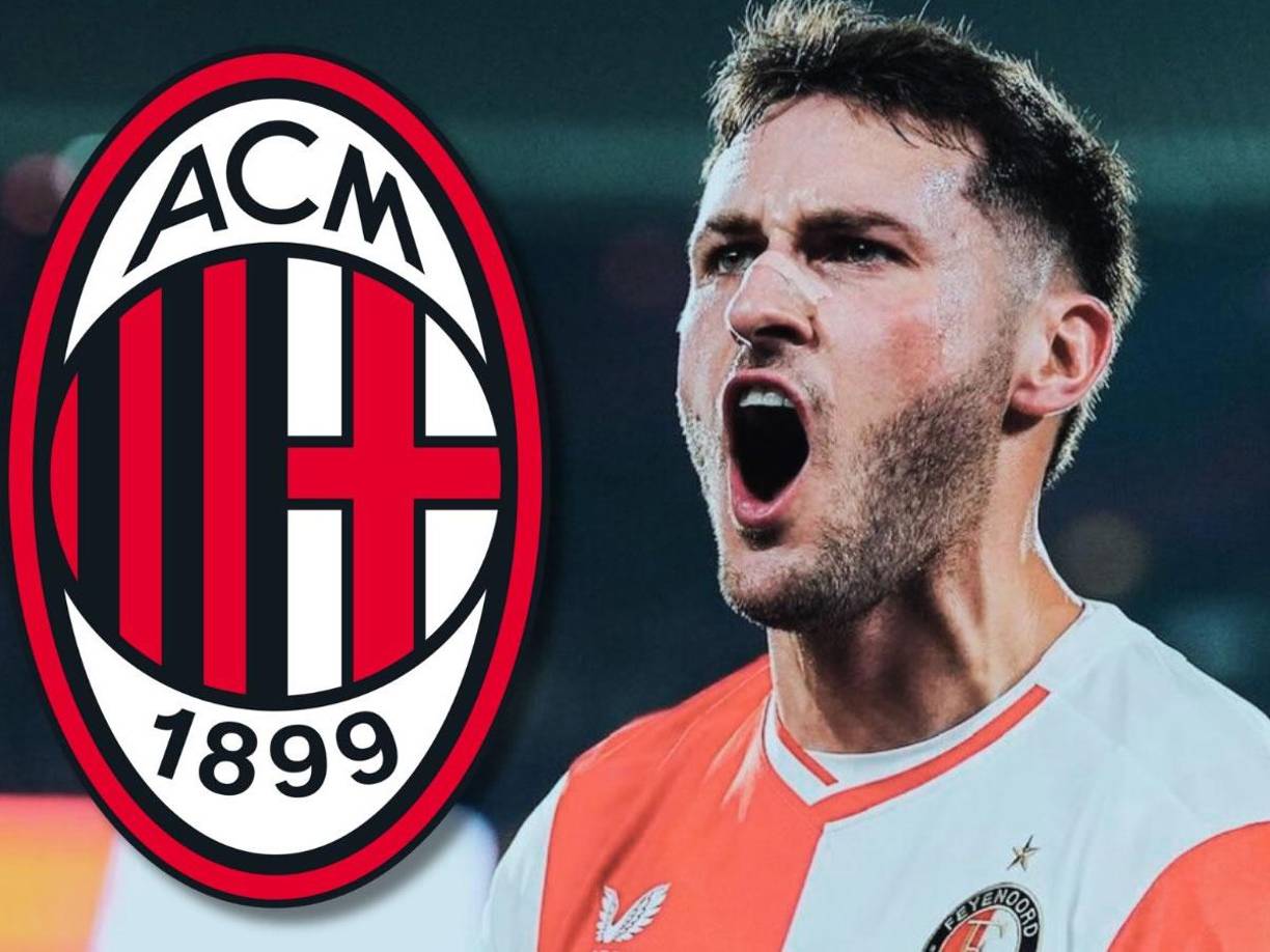 El delantero mexicano Santi Giménez, que el miércoles le marcó un doblete al Bayern Múnich en la victoria del Feyenoord, está muy cerca de irse al AC Milan.