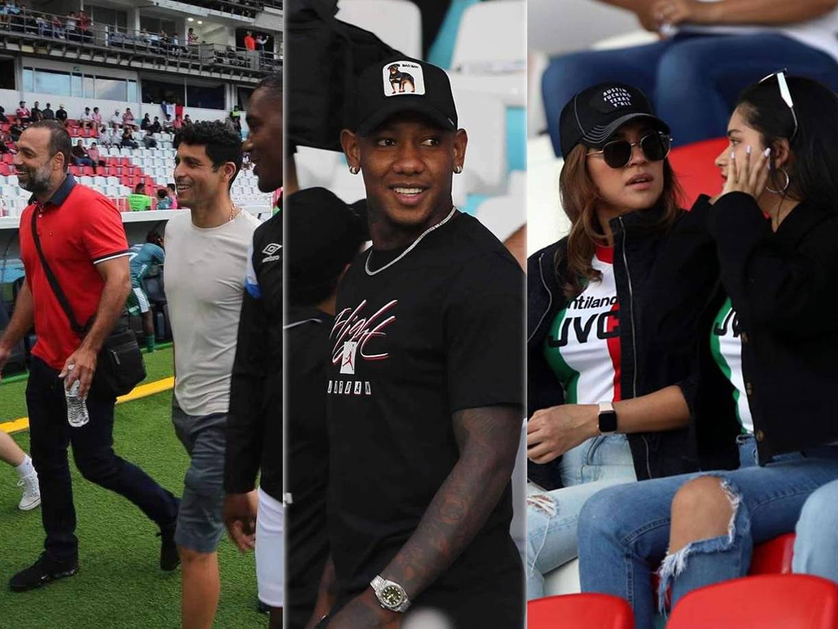 Así se vivió el ambiente del clásico Olimpia-Marathón en el estadio Nacional Chelato Uclés, donde llegaron leyendas merengues y reapareció Romell Quioto tras su polémica salida de la Selección de Honduras.