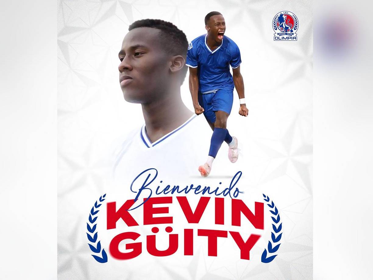Kevin Güity - El Olimpia confirmó el fichaje del lateral derecho, quien llega procedente del Victoria de La Ceiba. Es la primera alta de Eduardo Espinel para el Torneo Clausura 2025.