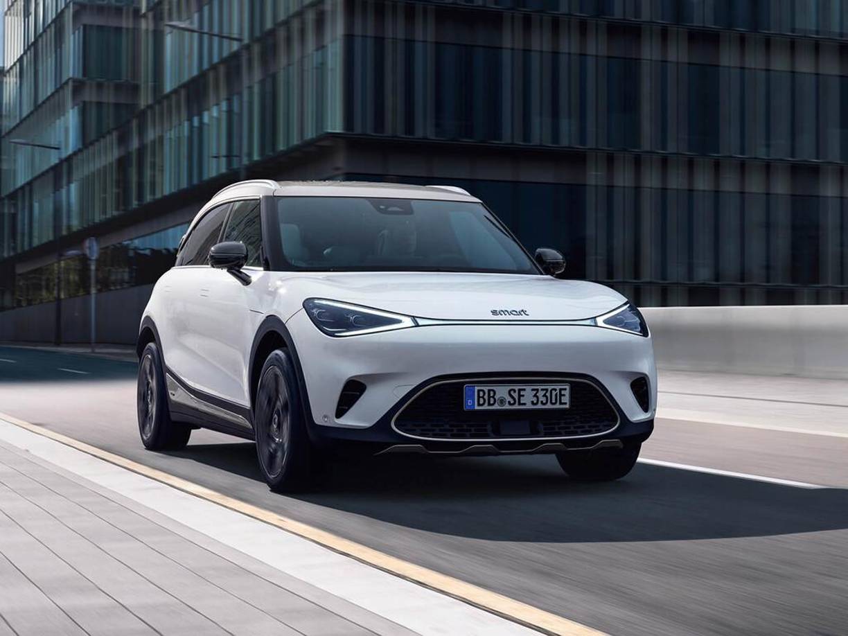 Se trata del Smart #1 SUV, de la marca Mercedes Benz. 