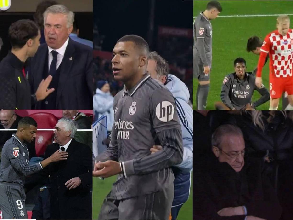 Aquí te mostramos las mejores imágenes de lo que no se vio en la goleada del Real Madrid en su visita al Girona por la Jornada 17 de LaLiga.