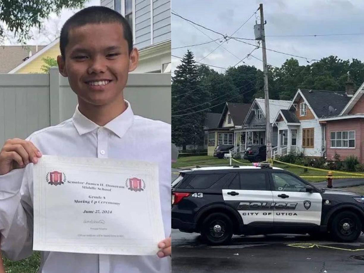 La policía del estado de Nueva York informó sobre la muerte de un niño de 13 años a causa de disparos por un agente policial en Utica, una ciudad cercana a Manhattan. 