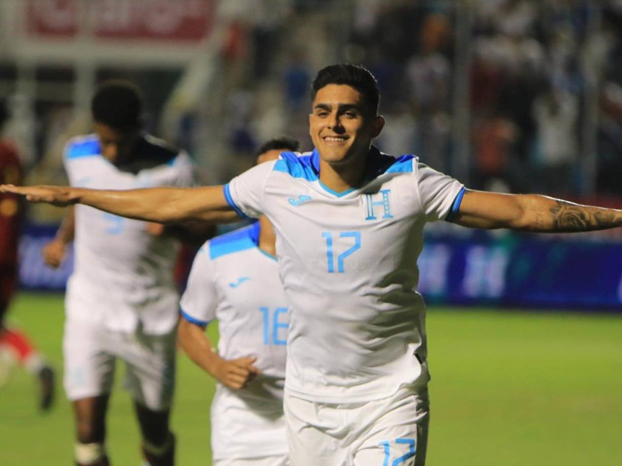 Luis Palma: El mediocampista ofensivo de la selección de Honduras es junto a Denil Maldonado el otro catracho que aparece en el 11 ideal de la Nations League de Concacaf.