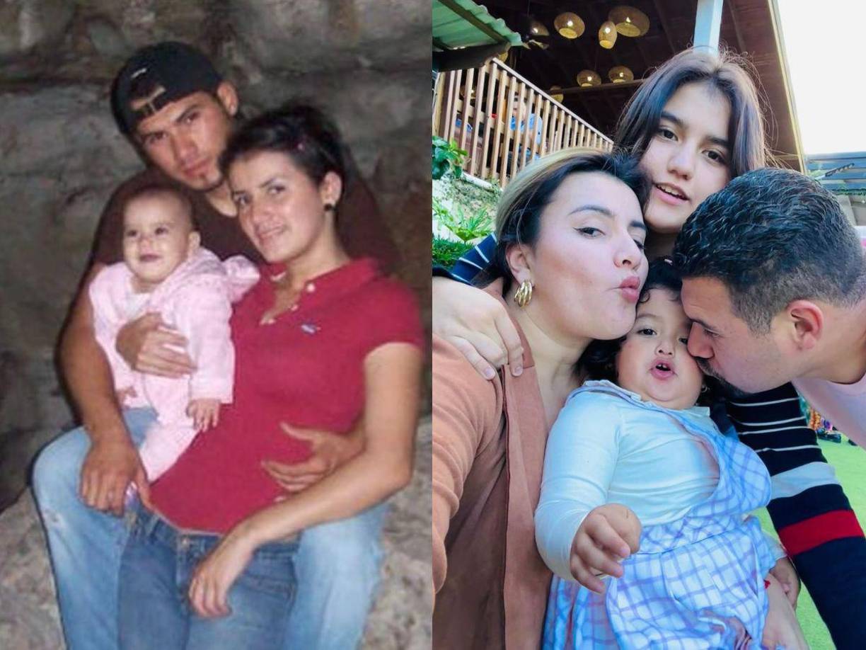La reconocida periodista mostró en sus redes sociales como ha avanzado su familia con el pasar de los años. 