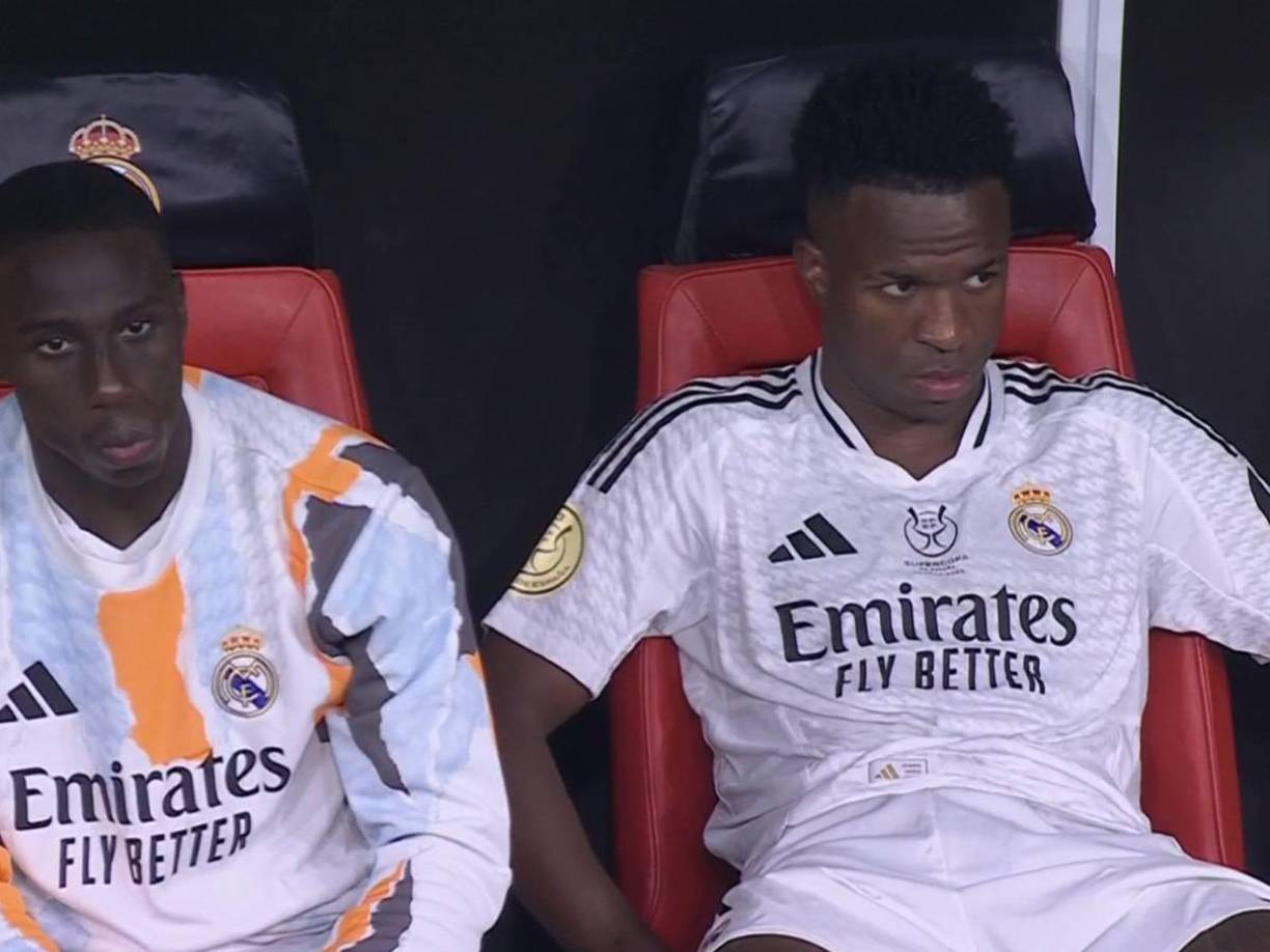 “Vinicius se fue mosqueado de Arabia”, señalan portales españoles en relación al brasileño y su partido en la final de la Supercopa de España.