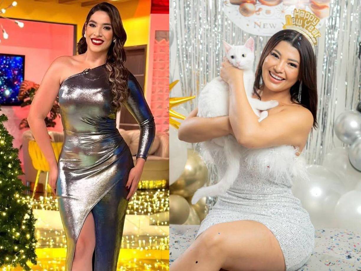 Las personalidades de la farándula en Honduras vistieron mejores galas para dar la bienvenida al 2025. 
