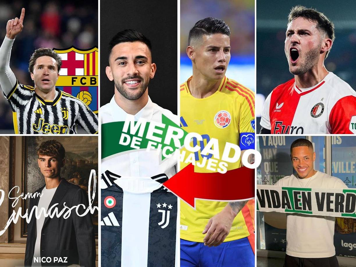 El mercado de fichajes está a pocos días de cerrar su ventana de verano y el Barcelona se sigue moviendo en salidas y buscando reforzarse; James Rodríguez vuelve a la Liga Española y Juventus ficha.
