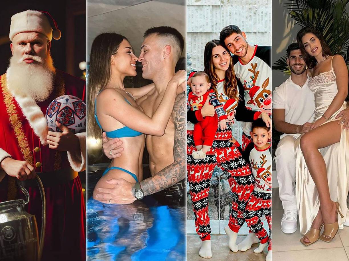 En pareja y con familiares, así la pasaron estos famosos futbolistas la Navidad 2023, aprovechando las cortas vacaciones navideñas.