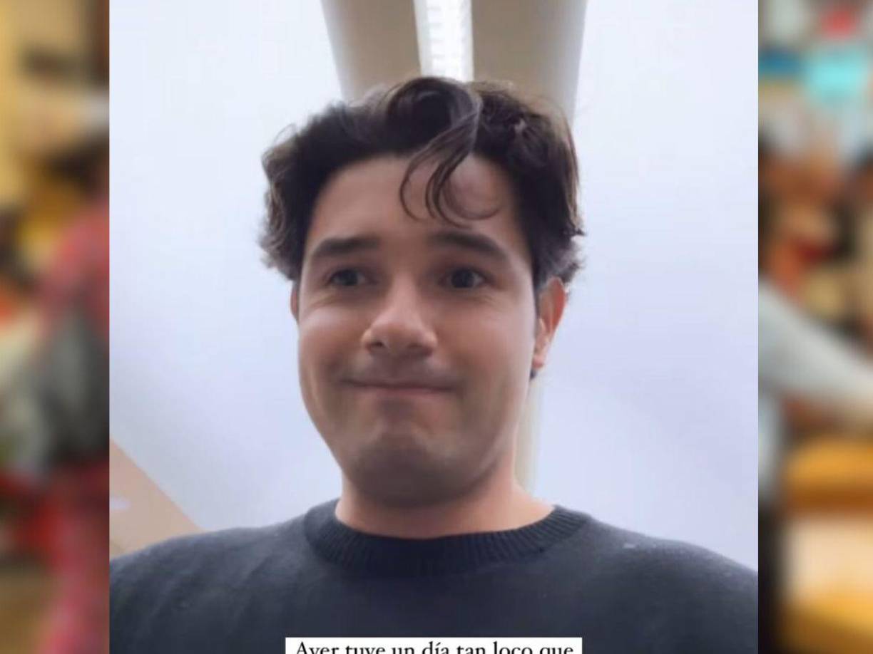 Facundo explicó que actualmente se encuentra en Estados Unidos, por lo que se le hace imposible ir de forma personal al banco. 