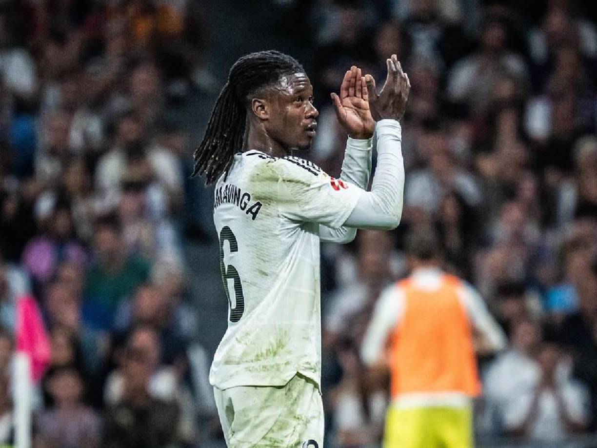 Volante: Tras el partidazo en el clásico ante el Barcelona, Eduardo Camavinga podría entrar en la alineación inicial ante el club italiano. 