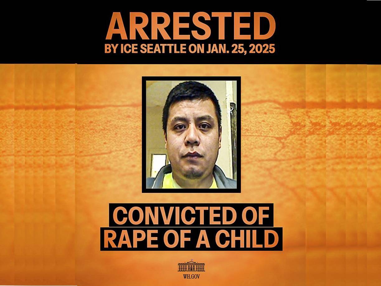 Edgar De La Cruz-Manzo, un condenado por violación infantil, fue arrestado por ICE Seattle el 25 de enero de 2025. Este arresto subraya el compromiso de las autoridades para garantizar la seguridad pública y la justicia en casos de delitos graves.