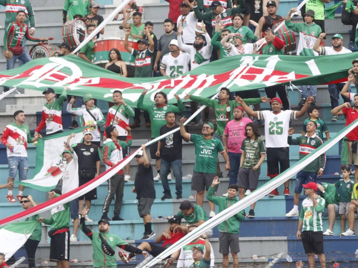 Aficionados del Marathón no se contuvieron y evidenciaron su molestia ya que tras cuatro jornadas el equipo verde no ha podido ganar en el Clausura 2025.