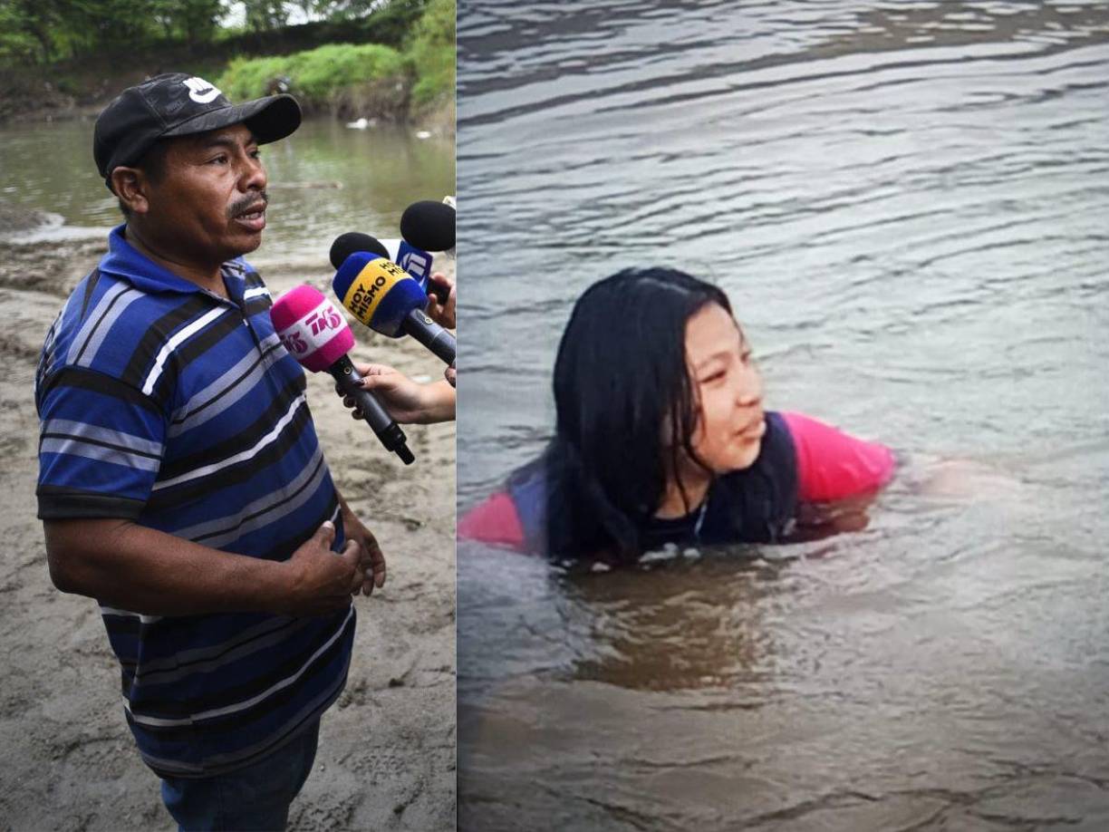Un desgarrador testimonio brindó este jueves el padre de una jovencita de 16 años que se encontraba desaparecida desde hace tres días luego de que fuera arrastrada por el río Chamelecón en San Pedro Sula, zona norte de Honduras.