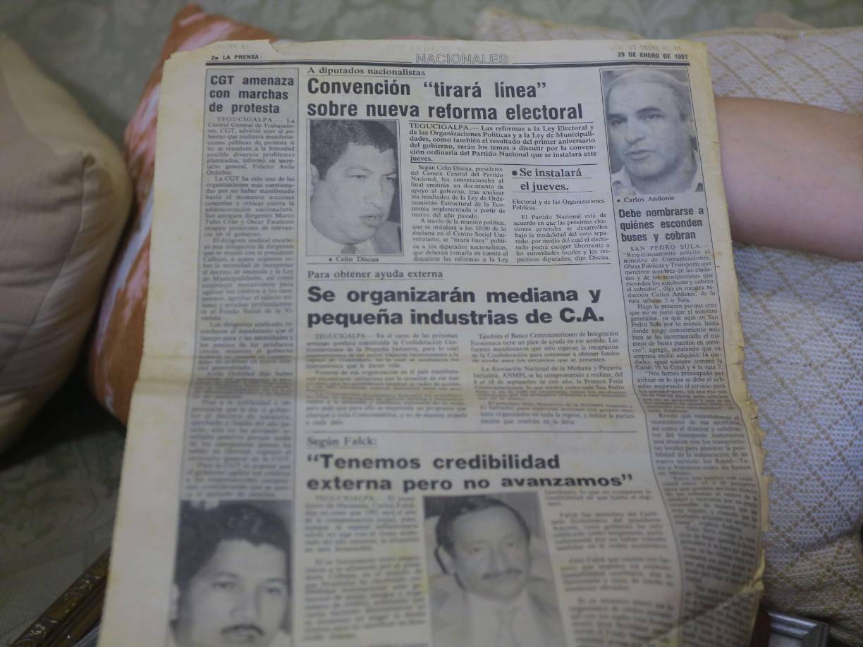 Andonie Castellanos era un hombre con visión de país, añoró tener sus unidades y desde joven empezó a conducir un camión mediante el cual vendía refrescos.