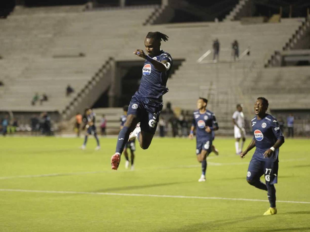 Así celebró Rubilio Castillo su octavo gol del Torneo Apertura 2024.