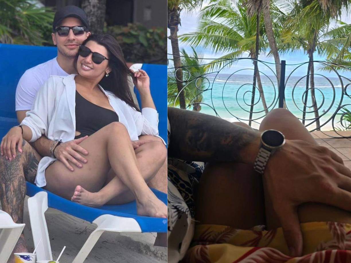 La hermosa presentadora de televisión Milagro Flores encendió las redes sociales recientemente tras publicar románticas fotos con su pareja en la isla de Roatán.
