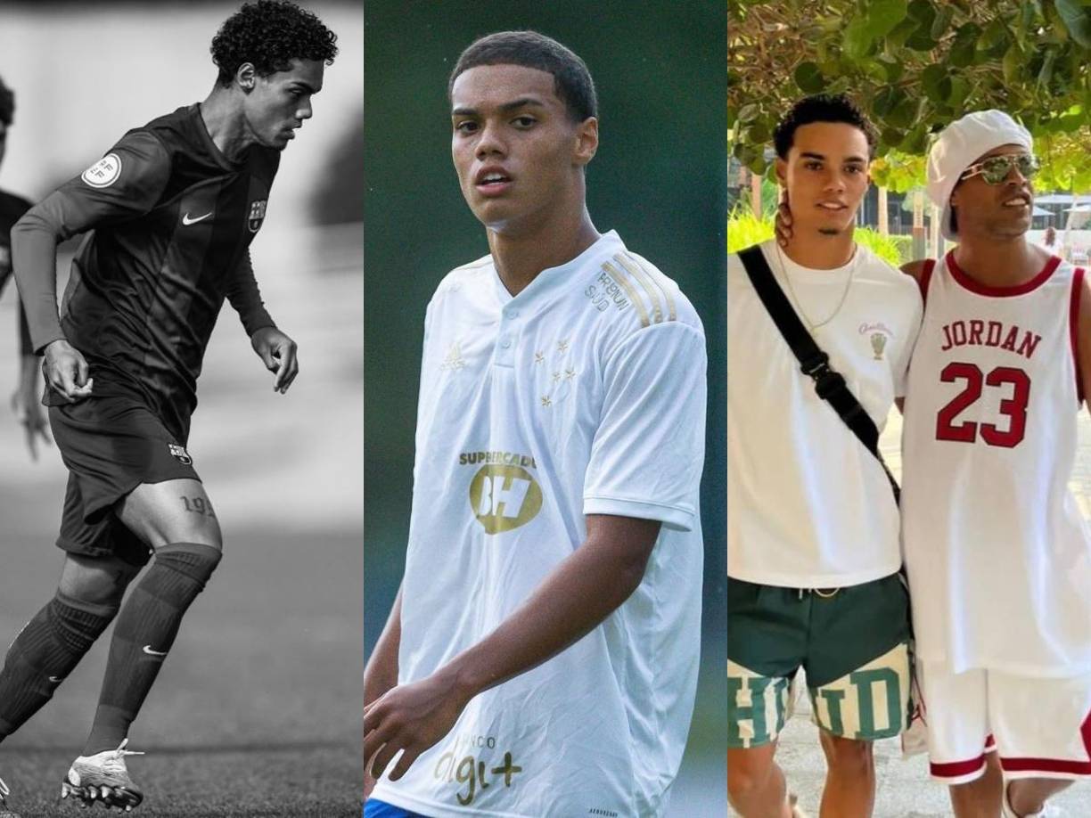 El hijo de Ronaldinho deja las filas del Barcelona para unirse al fútbol de Inglaterra.