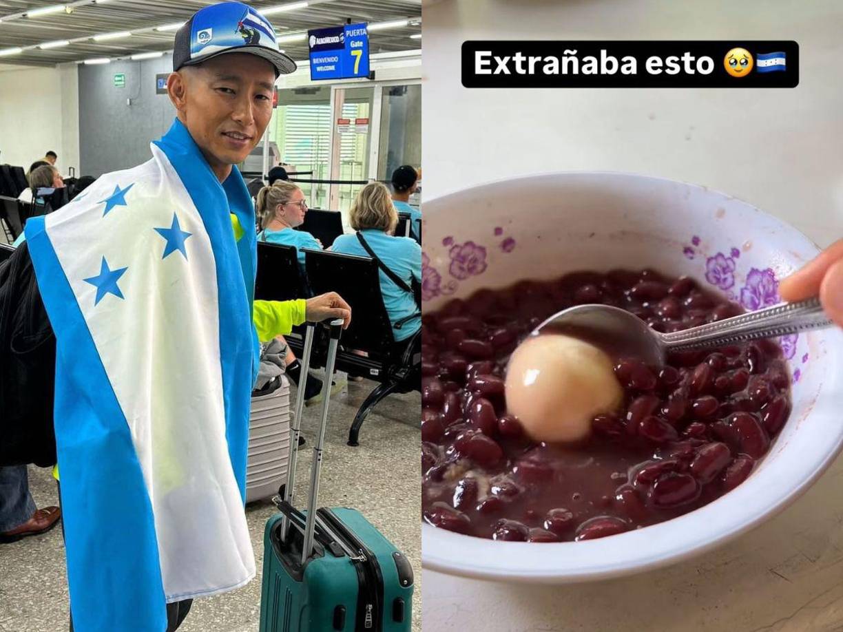 El influencer japonés, Shin Fujiyama, reveló este viernes que extrañaba comer comida típica hondureña.