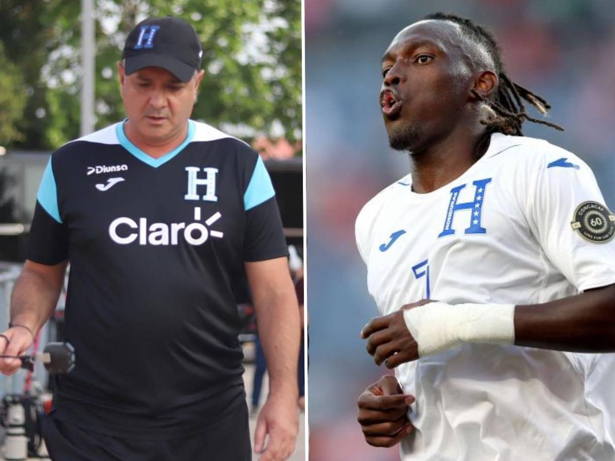 La Selección de Honduras debutará este domingo ante México y esta es la alineación que Diego Vázquez utilizará en su primer partido en la Copa Oro 2023.