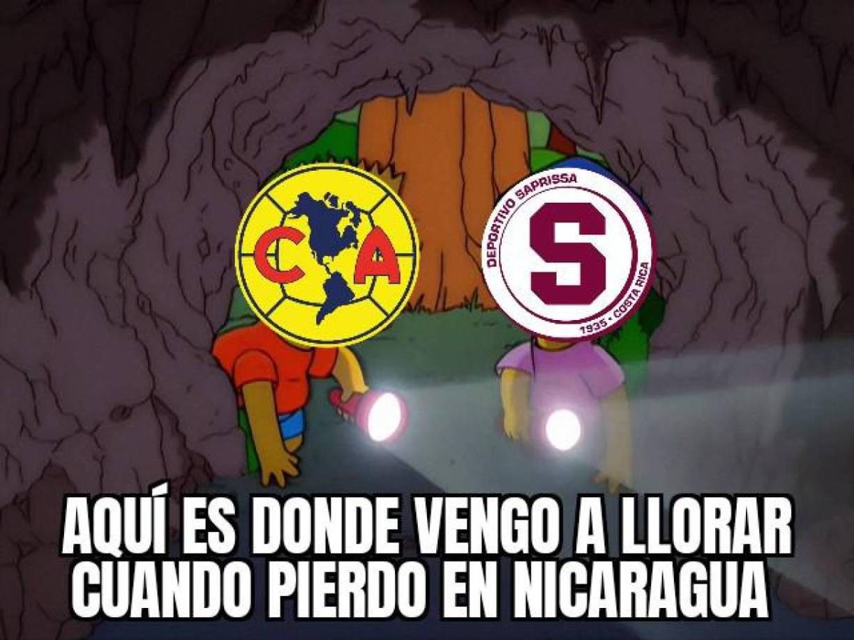 Memes destrozan al América de México tras perder ante Real Estelí