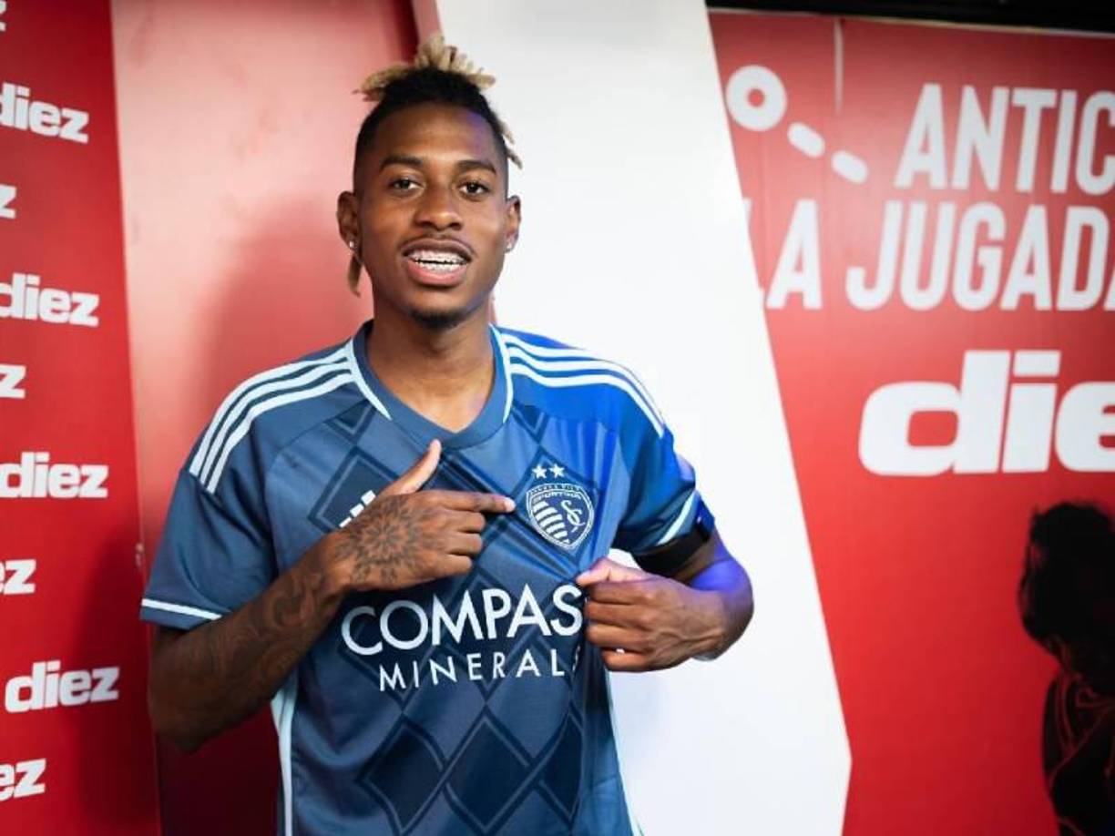 Alenis Vargas, el joven extremo derecho del Sporting Kansas City (MLS) se ganó un puesto en la convocatoria para los juegos entre Honduras y México.