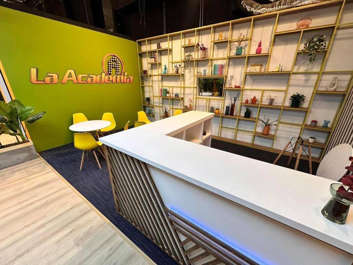 Asimismo se mostró como luce la cocina donde los académicos prepararán sus alimentos. 