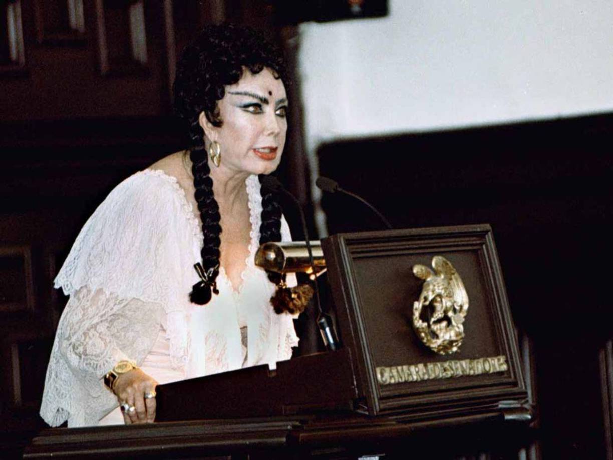 Además de actriz y cantante incursionó en la política al fungir como diputada y senadora por el estado de Chiapas.