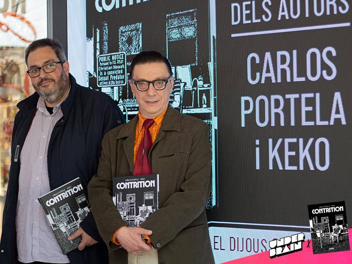 ‘Contrition’ (Norma Cómics), de Carlos Portela y Keko.- La muerte, en un extraño incendio, de uno de los residentes de Contrition, un pueblo ficticio pero inspirado en la vida real donde habitan pederastas confesos, es el punto de partida de este cómic. 