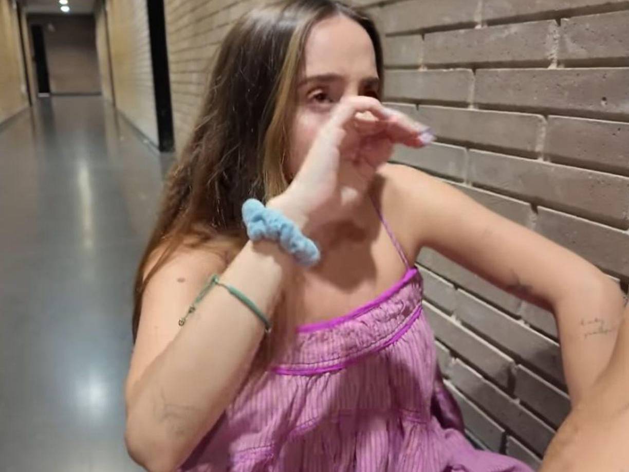 Evaluna terminó rompiendo en llanto cuando expresó los sentimientos que tiene al pensar que estaría lejos de su esposo por al menos cinco días, ya que desde que se casaron, hace 4 años, no se han separado ni un minuto.