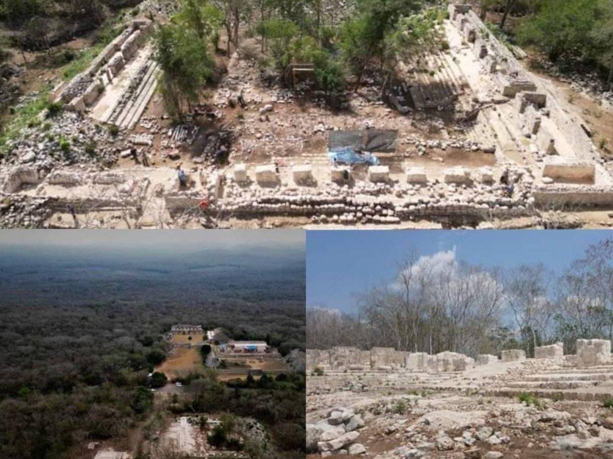 Arqueólogos descubrieron un palacio maya en la zona arqueológica de Kabah, una de las ciudades prehispánicas de la Ruta Puuc de Yucatán, en el sureste de México, donde los investigadores han denominado Palacio Petenero a una estructura cuadrangular.