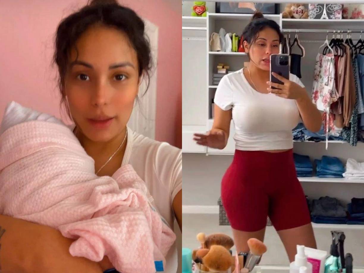 La influencer hondureña se ha mostrado ahora en su faceta como madre. 
