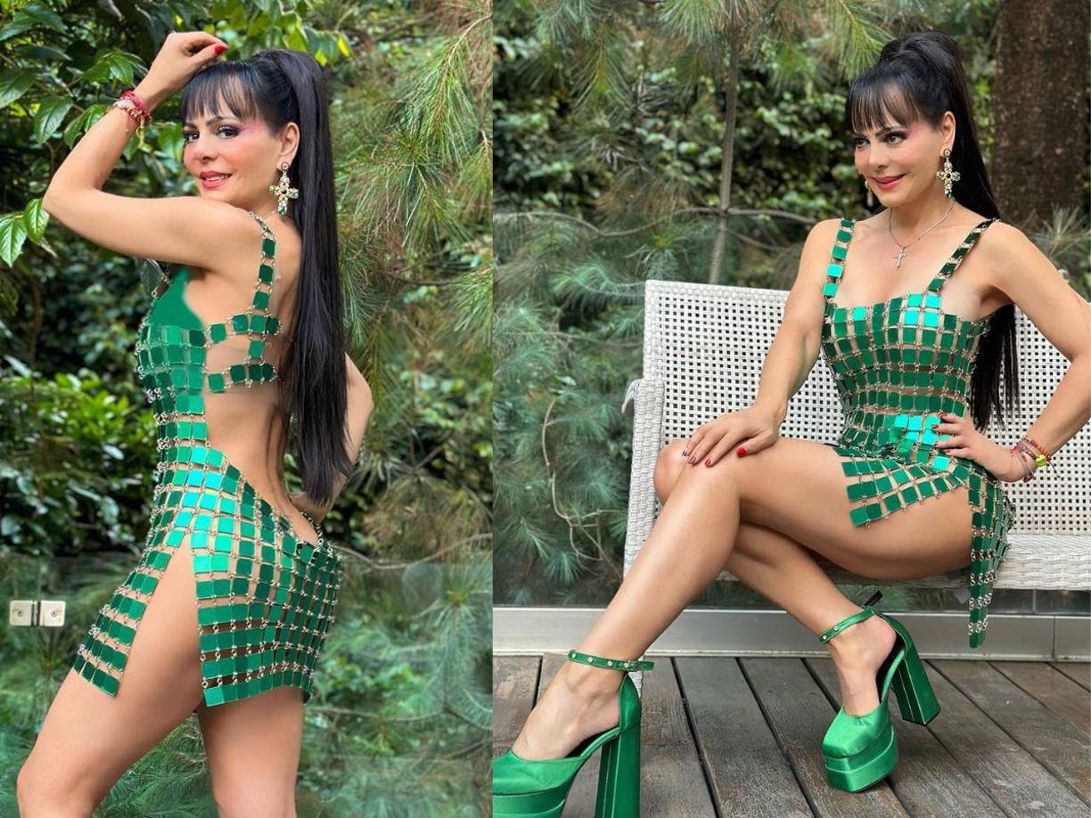 La presentadora y actriz Maribel Guardia paralizó las redes sociales al presumir su espectacular figura con un minivestido en color verde. ¡Lució de impacto!.