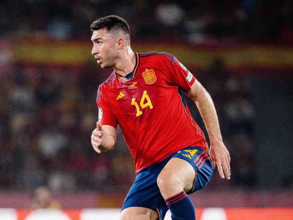 Laporte es habitual en las convocatorias de la selección de España. 