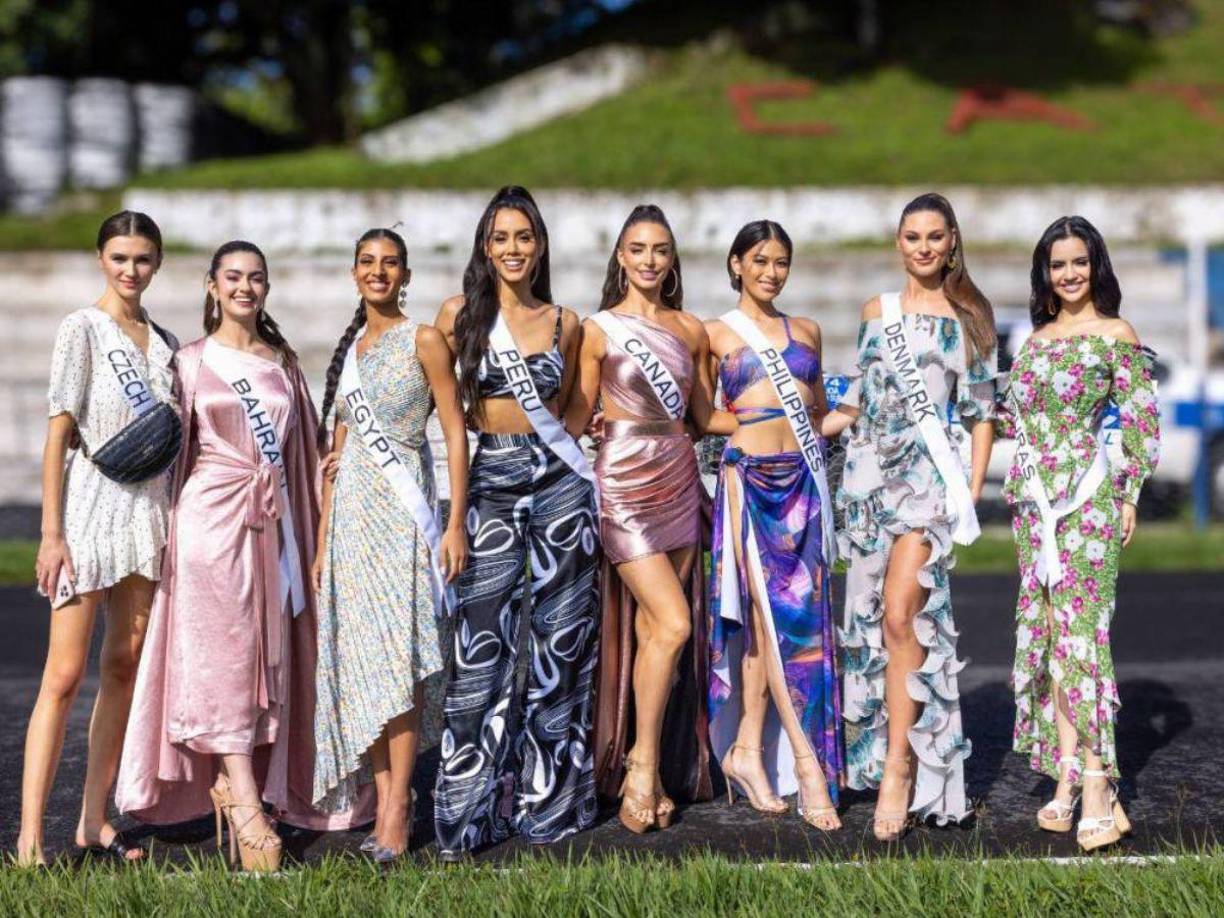 Estas son las candidatas que aparecen en ella. 