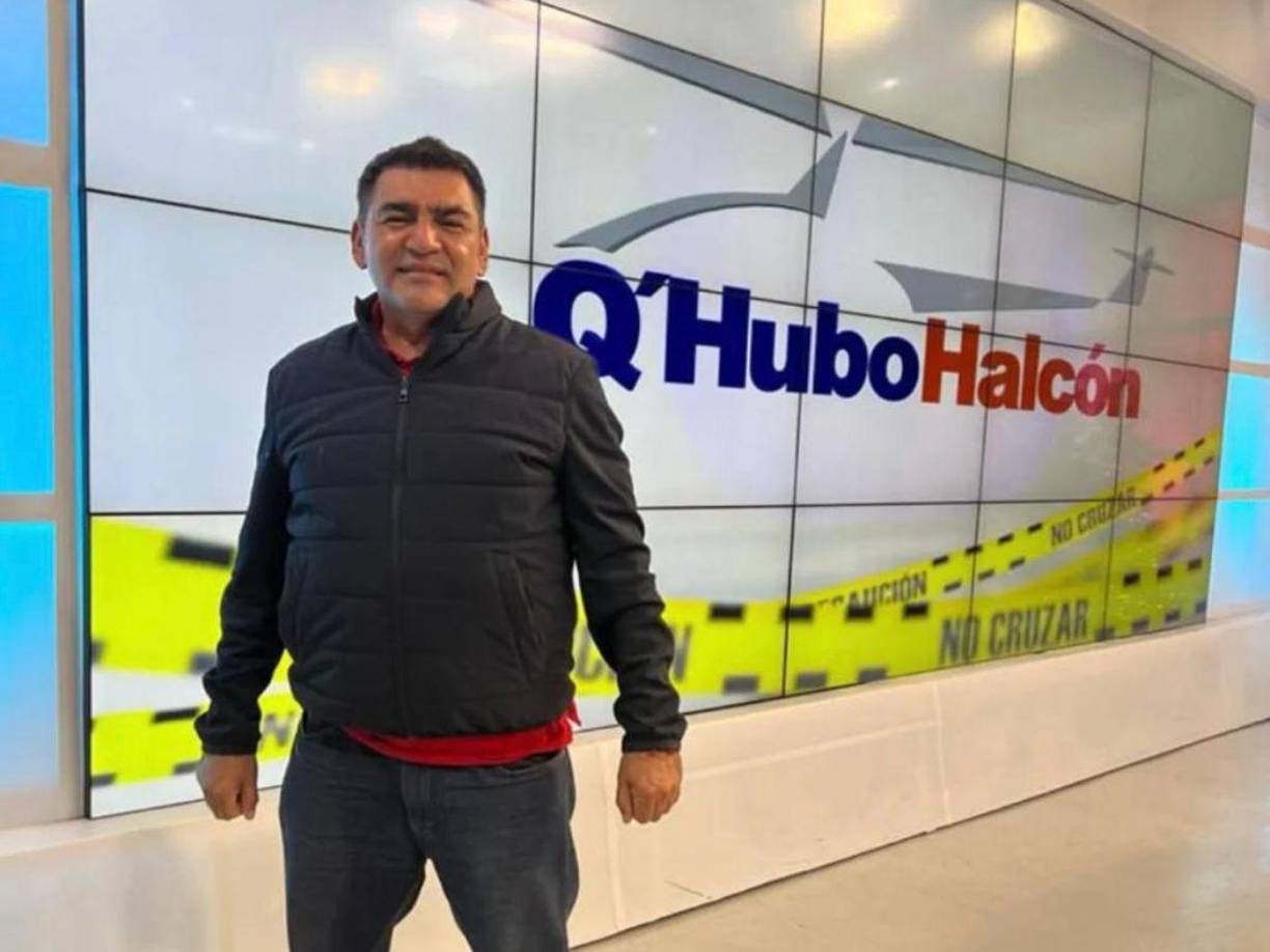 Carlos Posadas “El Halcón 01” es un popular reportero de noticias de sucesos en Honduras. 