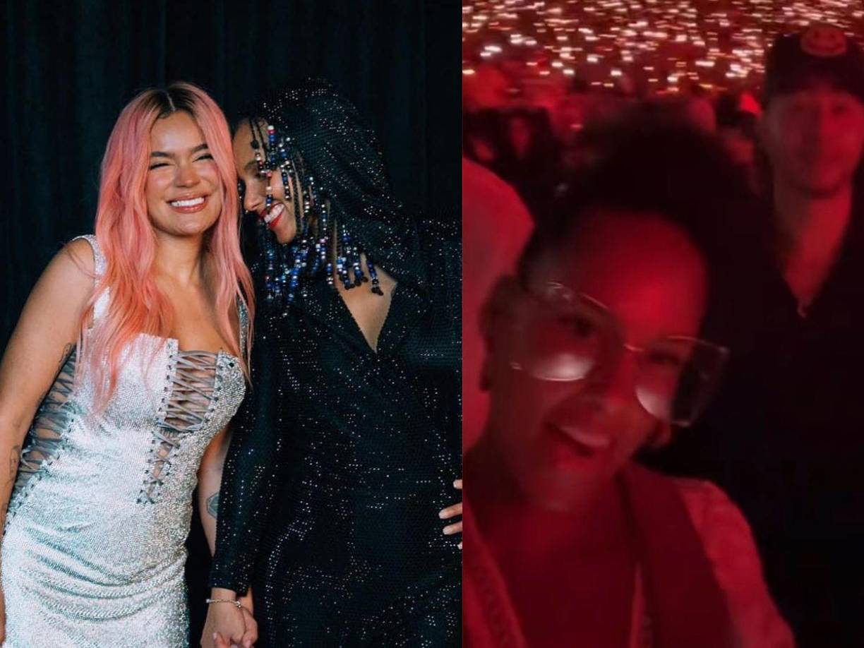 Alicia Keys también ha llegado a los conciertos de Karol G, y es que desde que su amistad floreció en Bogotá, Colombia, donde Karol cantó uno de los éxitos de la cantante estadounidense ha sido motivo para que ambas compartan éxito de sus carreras. Alicia Keys, llegó bailando y muy alegre al concierto de la colombiana en Los Ángeles, California.
