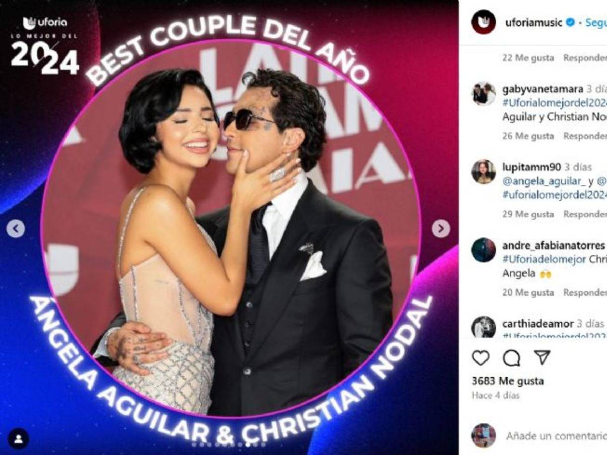  Ahora, la noticia de su nominación junto a su esposo fue más amena y el recibimiento también, al menos para sus fans. 