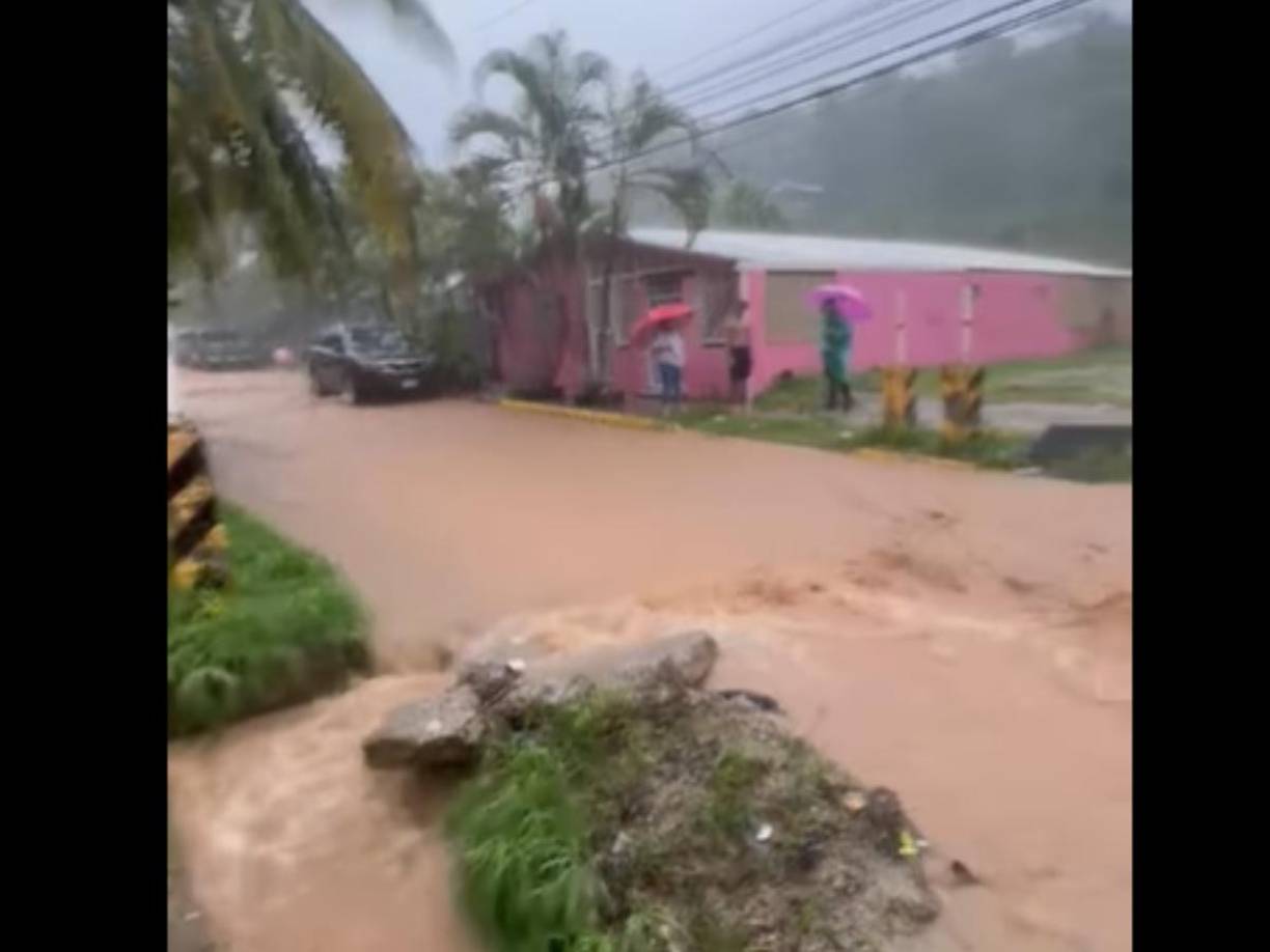 Se espera que el jueves una depresión tropical deje tormentas en la zona norte de Honduras.