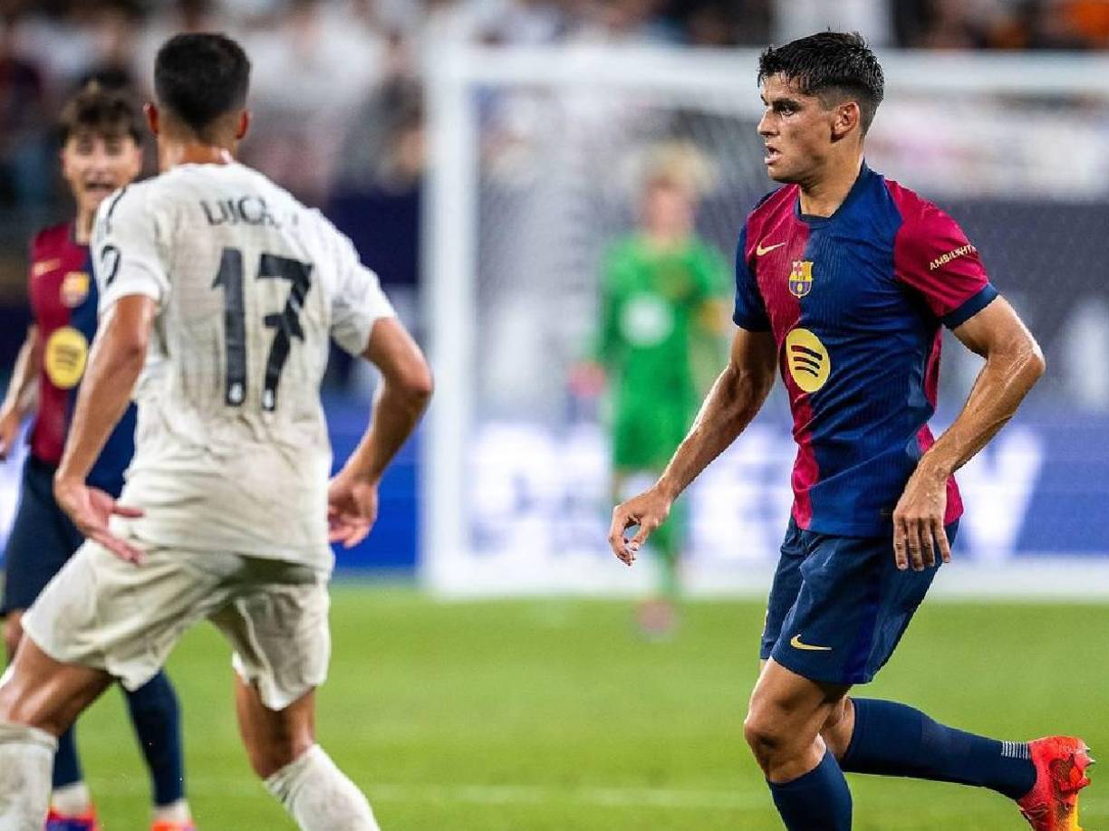 Gerard Martín: El lateral izquierdo del Barcelona ascendió este verano al primer equipo, dónde Flick la ha dado bastantes oportunidades. Aunque, así como Hansi Flick, Martín fue parte del clásico que se le ganó al Madrid en el verano.