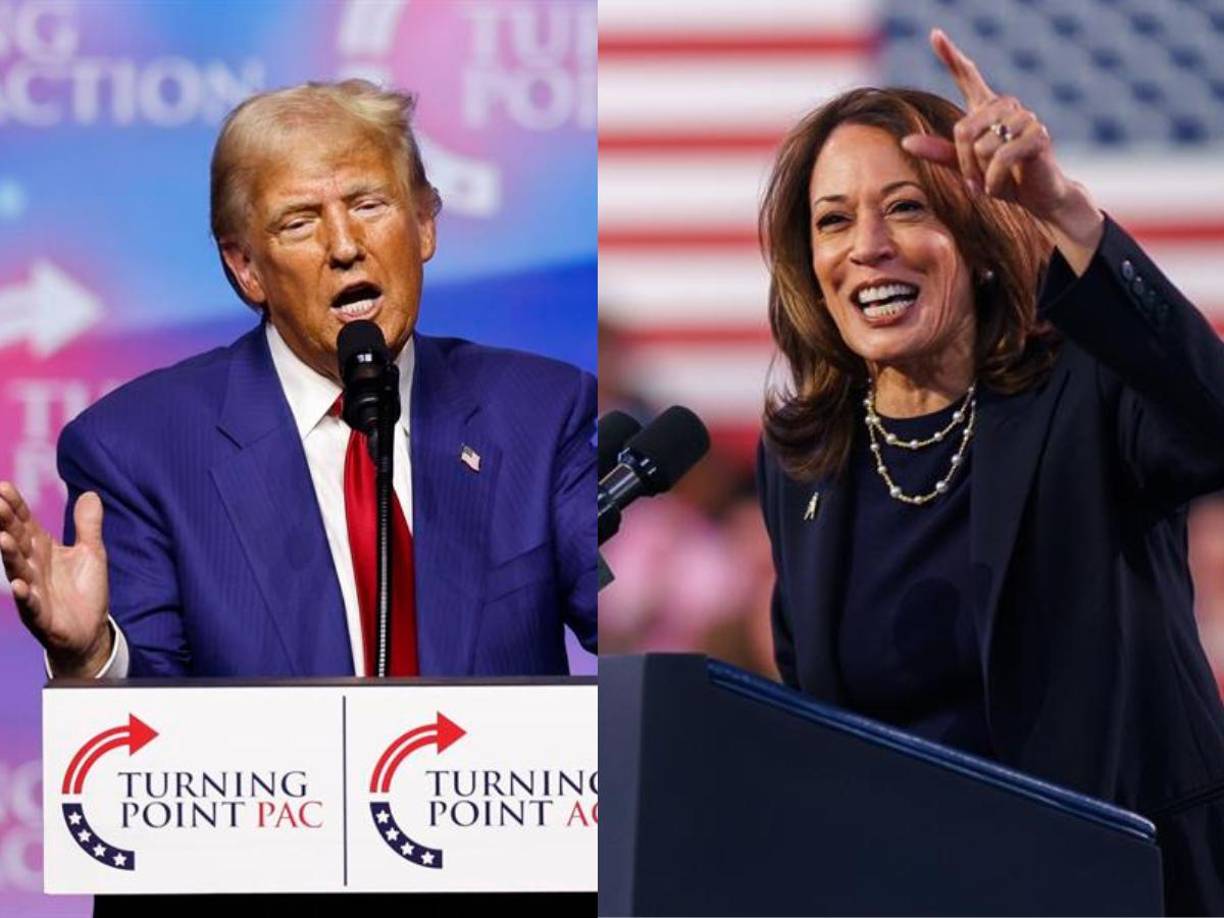 Según el promedio de encuestas nacionales de las elecciones presidenciales, Kamala Harris lleva un 48% y Donald Trump un 47%. Pero, son los siete estados clave los que decidirán si Harris será la primera mujer que llegará a la Casa Blanca o si Trump volverá a la presidencia.