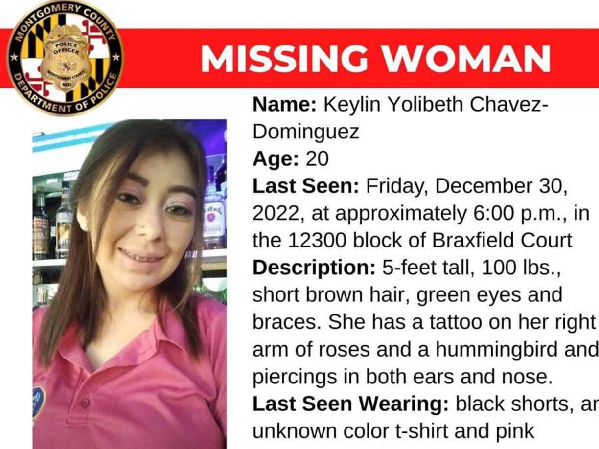 Un testigo le dijo a la Policía que habían visto a la joven salir de su complejo de apartamentos el 31 de diciembre. La habían estado buscando desde entonces. El domingo 5 de febrero se realizó una misa en Maryland antes de repatriar su cuerpo.