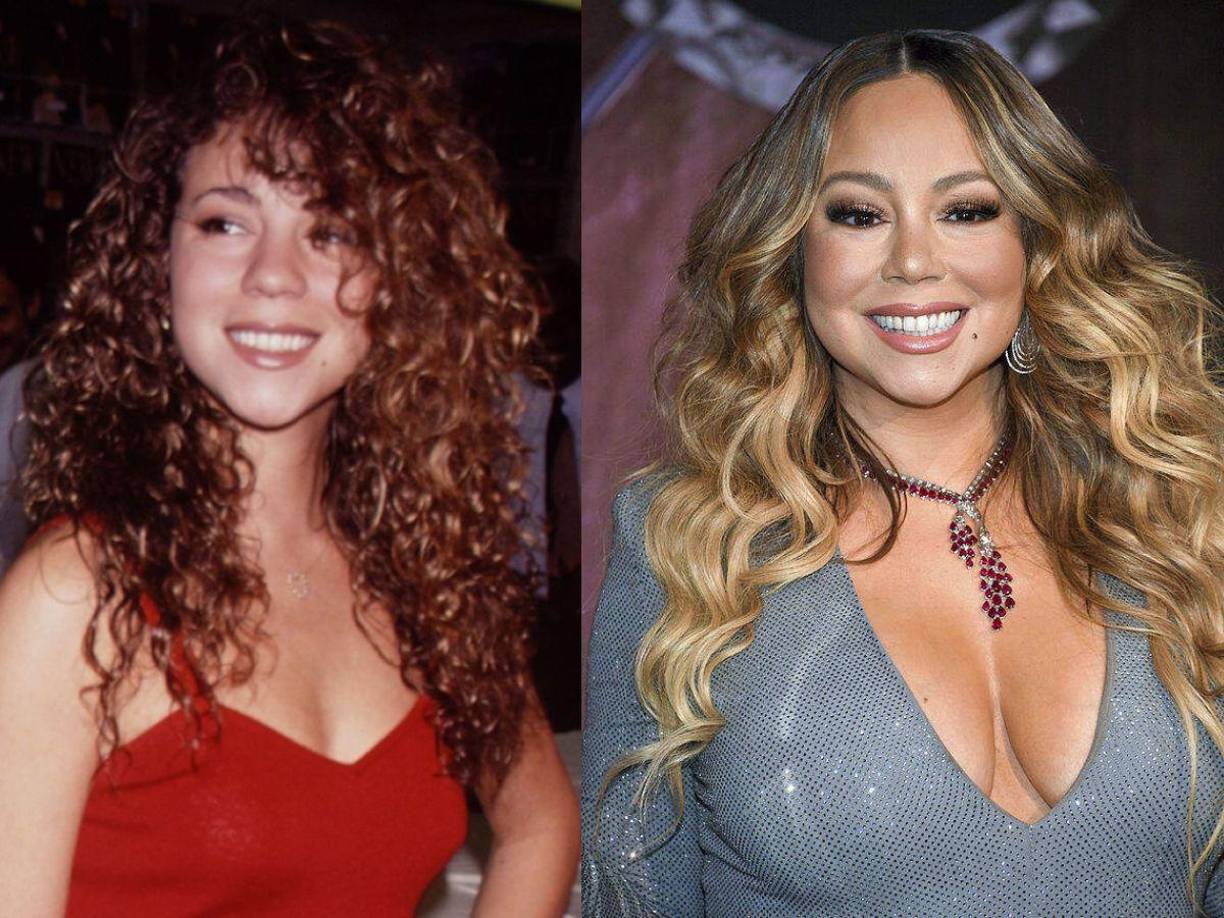 <b>3. Mariah Carey:</b> Esta cantante de voz de jilgero, Mariah Carey es conocida en el mundo entero por su rara voz de soprano que abarca 5 octavas, fue durante la década de los 90 cuando más gozó de la fama. Mariah entró al libro Récord de los Guinness por su voz y hoy, a sus 52 años, sigue despampanante y con una silueta envidiable.