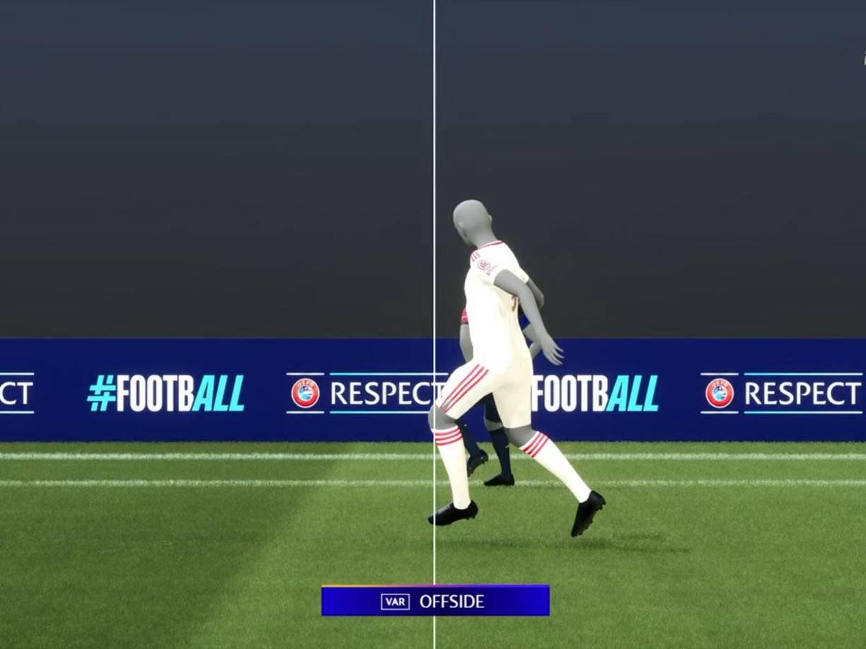 Harry Kane había anotadó al minuto 10, pero fue anulado por esta posición adelantada.