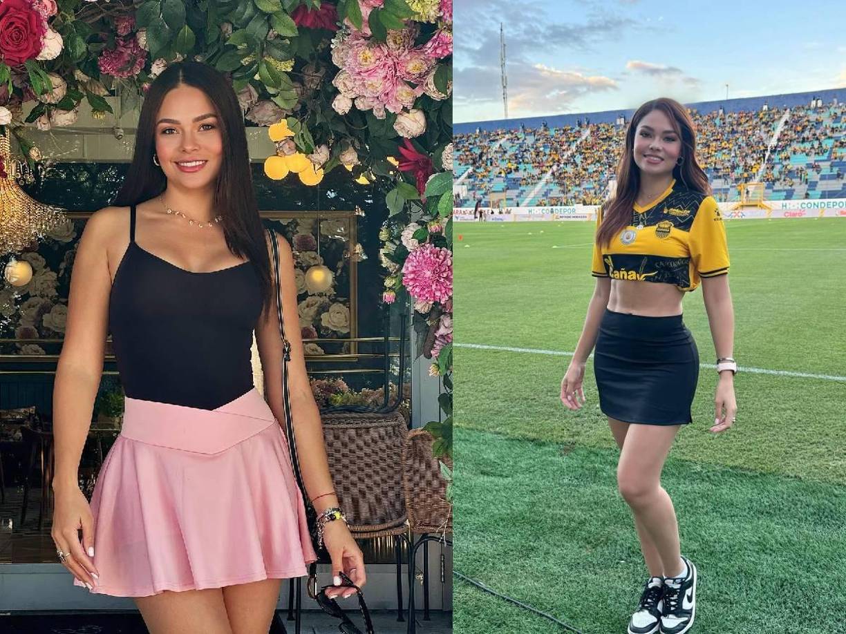 Sirey Morán, ex Miss Honduras y presentadora de TV, es fiel seguidora del conjunto aurinegro.