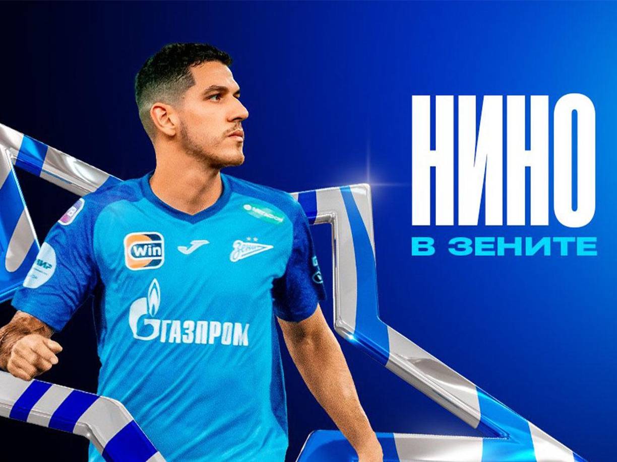 El Zenit ha fichado al central brasileño Nino por 5.000.000 €. Firma hasta junio de 2028.