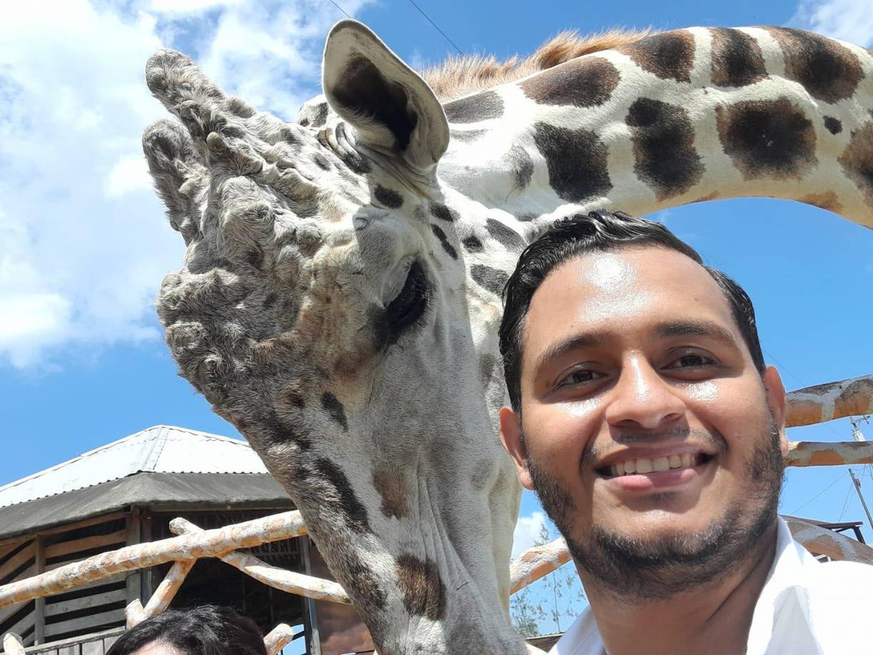 Erik Lemus Pacheco presumió su selfie con Big Boy.