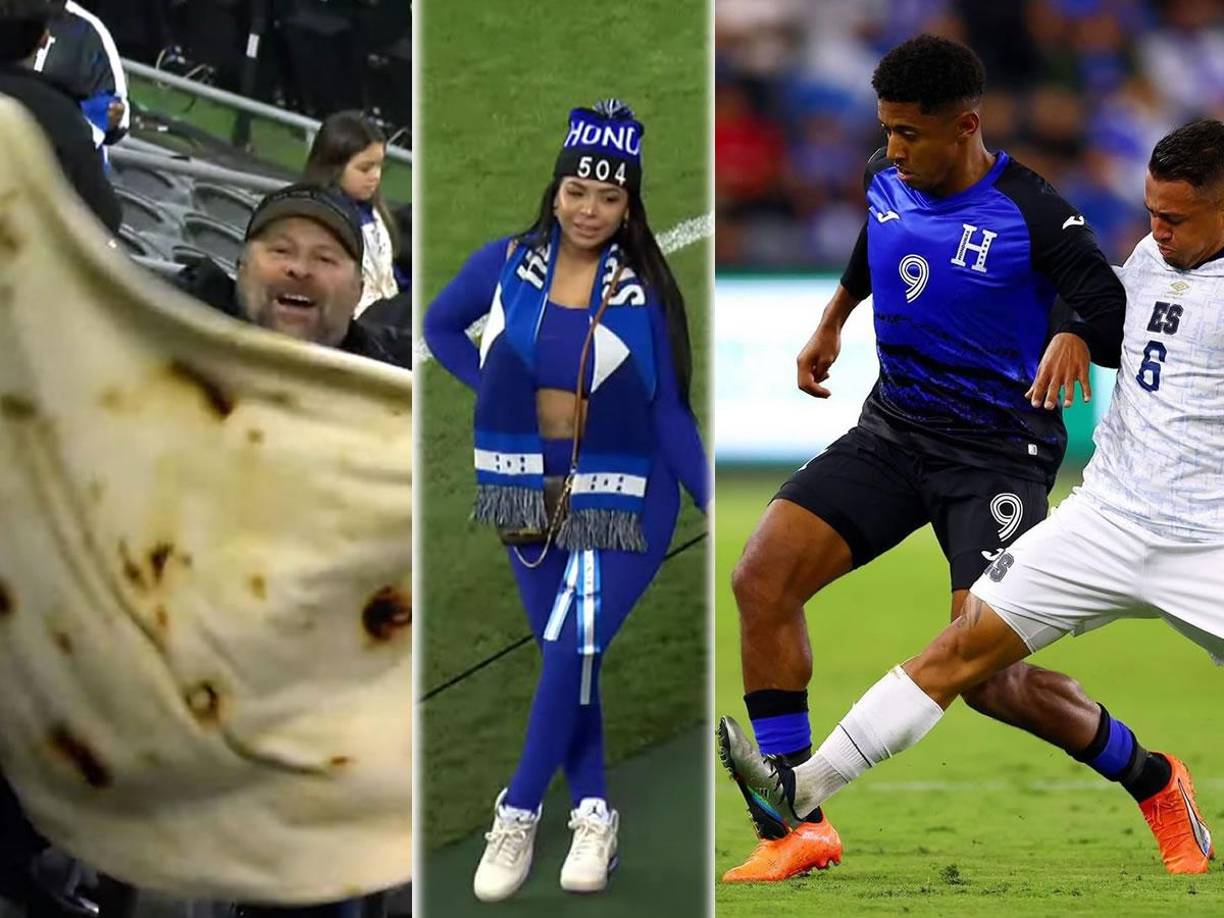 El partido amistoso entre las selecciones de Honduras y El Salvador se jugó en un BMO Stadium de Los Ángeles colmado de catrachos y cuscatlecos, un ambientazo que tuvo de todo.